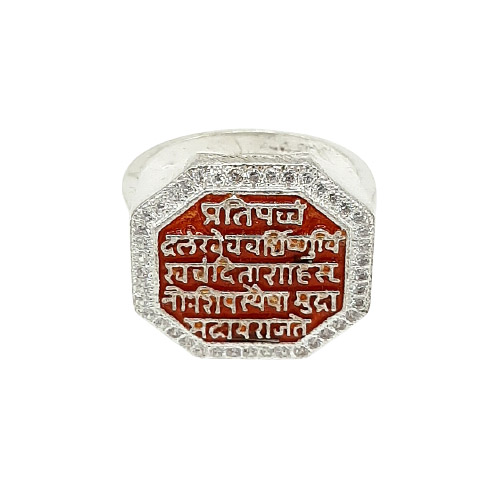 CZ Rajmudra Gents Ring