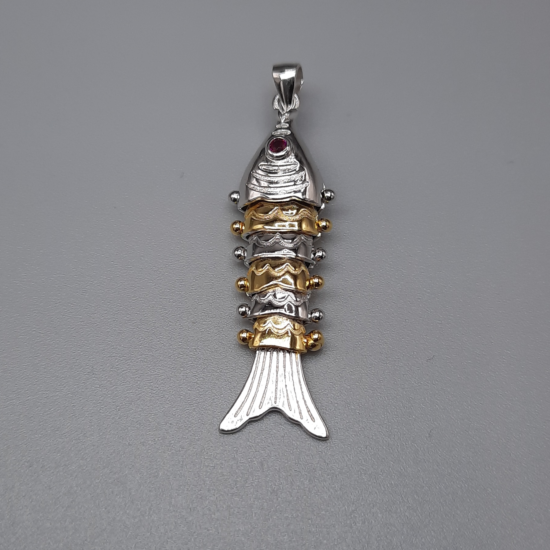 925 Fish Pendant